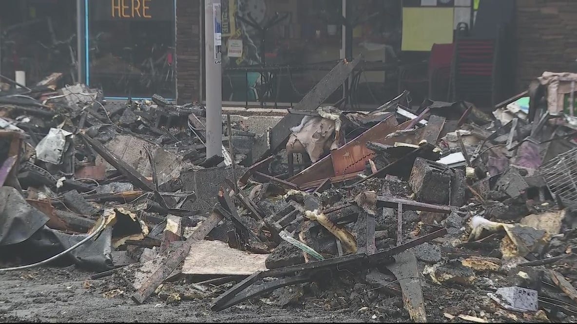 Morning fire leaves downtown Ann Arbor building a total loss